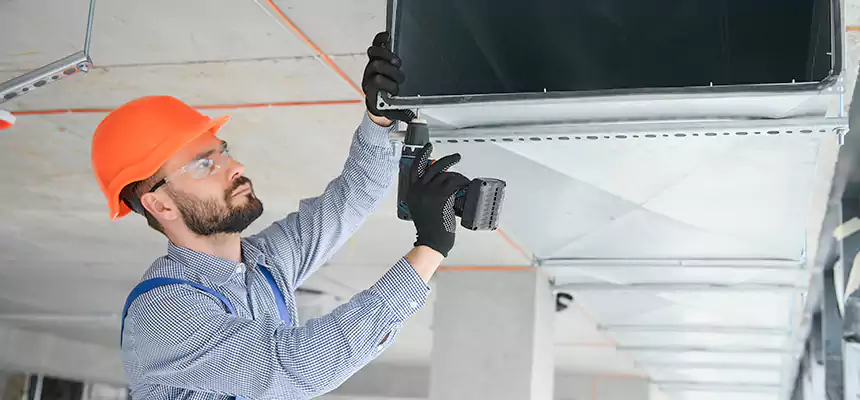 Roof Cap & Exterior Hood Lint Buildup Removal – Conroe